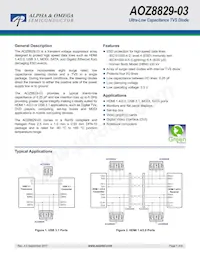 AOZ8829DI-03 Datasheet Cover