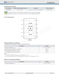 AOZ8829DI-03 Datasheet Page 2