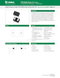 AQ3118-01ETG Datasheet Cover