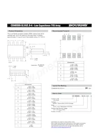 CDNBS08-SLVU2.8-4 Datasheet Pagina 2