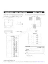 CDSOT23-0502U Datasheet Page 2