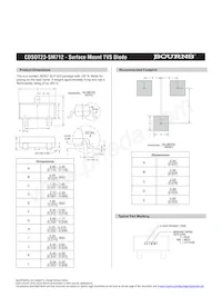 CDSOT23-SM712 Datasheet Page 2