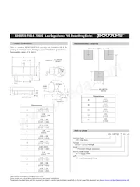 CDSOT23-T36LC Datasheet Pagina 2