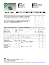 CDSOT563-0502 Datasheet Cover