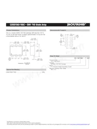 CDSOT563-T05C Datasheet Pagina 2