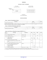 CM1205-08CP Datasheet Page 2