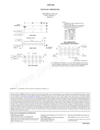 CM1205-08CP Datasheet Page 5
