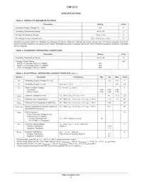 CM1213-06SM Datasheet Page 3
