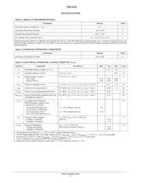CM1230-04CP Таблица данных Страница 3