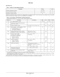 CM1236-08DE Datasheet Page 5