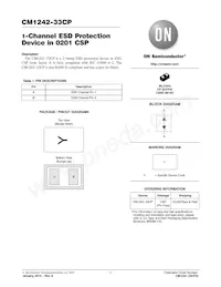 CM1242-33CP Datasheet Cover