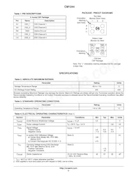 CM1244-04CP Datasheet Page 2