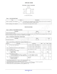 CM1250-04QG Datasheet Page 2