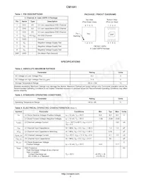 CM1641-04D4 데이터 시트 페이지 2