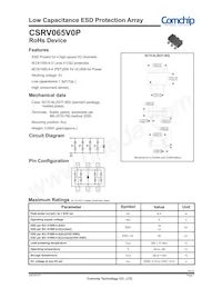 CSRV065V0P Datasheet Cover