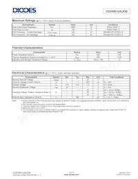 D22V0S1U2LP20-7 Datasheet Page 2