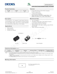 D3V3Q1B2LP3-7 Datenblatt Cover