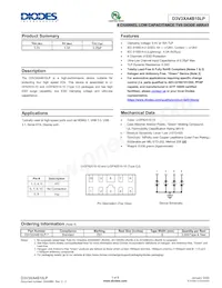 D3V3XA4B10LP-7 Datasheet Cover