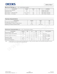 D8V0L1B2LP-7B Datasheet Page 2