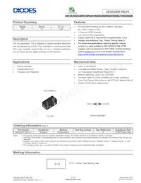 DESD24VF1BLP3-7 Datasheet Cover