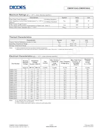 DM6W20AQ-13 Datasheet Page 2