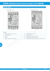 E-1071-623-DC24V-0.1A...3.1A 데이터 시트 페이지 4