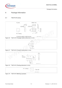 ESD102U2099ELE6327XTSA1 데이터 시트 페이지 13