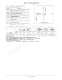 ESD11A3.3DT5G Datasheet Page 2