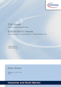ESD3V3XU1USE6327XTSA1數據表 封面