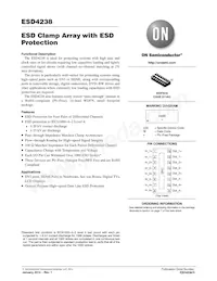 ESD4238MTTAG數據表 封面