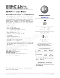 ESD5Z7.0T1數據表 封面