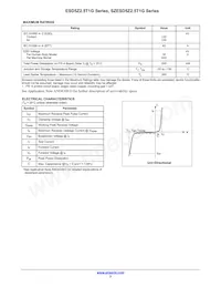 ESD5Z7.0T1 Datasheet Page 2