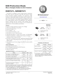 ESD7571N2T5G Datasheet Cover