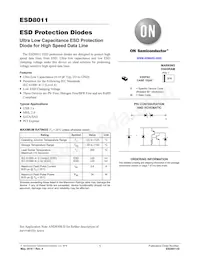 ESD8011MUT5G Datenblatt Cover
