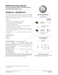ESD8551N2T5G Cover