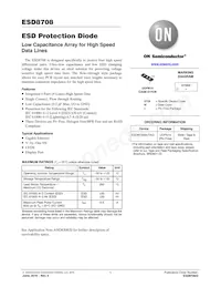 ESD8708MUTAG Datasheet Copertura