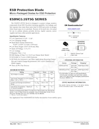 ESD9C5.0ST5G Datasheet Copertura
