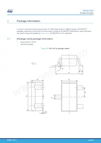 ESDA37WY Datasheet Page 6