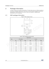 ESDA5-1F4 Datasheet Pagina 4