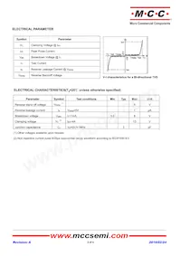 ESDBV5V0D5-TP Datasheet Page 2