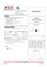 ESDH12VD1-TP Datasheet Cover