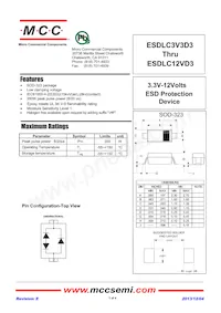 ESDLC12VD3-TP Datasheet Copertura