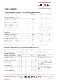 ESDLC3603P3-TP Datenblatt Seite 2
