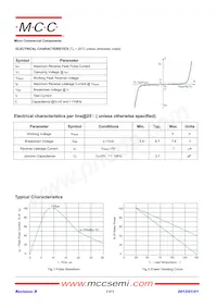 ESDLC5V0D9B-TP Datasheet Page 2