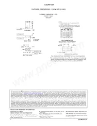 ESDM1051MX4T5G Datasheet Page 6