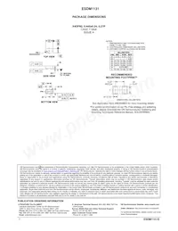 ESDM1131MX4T5G Datasheet Page 6