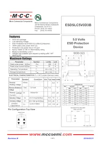 ESDSLC5V0D3B-TP Copertura