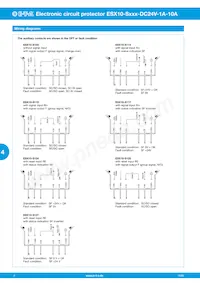 ESX10-S127-DC24V-1A-10A Datasheet Page 4