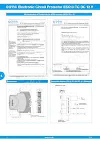 ESX10-TC-114-DC12V-10A-E數據表 頁面 4