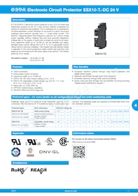 ESX10-TD-101-DC24V-X280 Datenblatt Cover